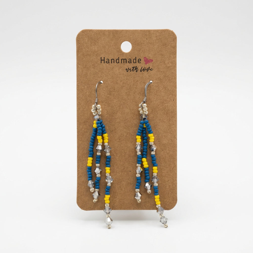 Handmade Beaded Earrings T3