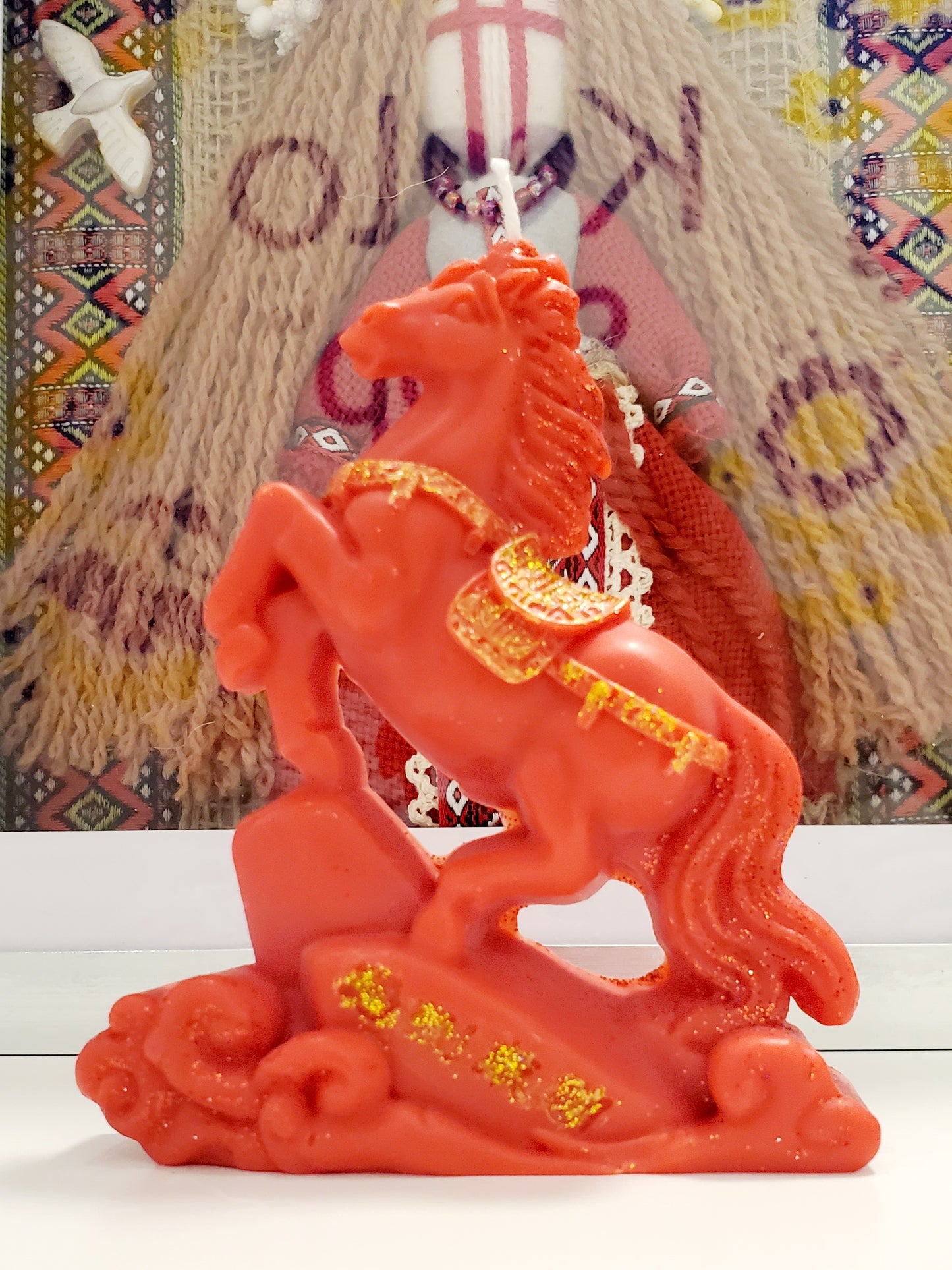 Soy candle Red Horse