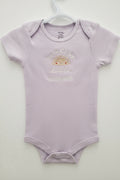 Baby bodysuit embroidered "Babcia's Little Varenyk" (6-12 month)