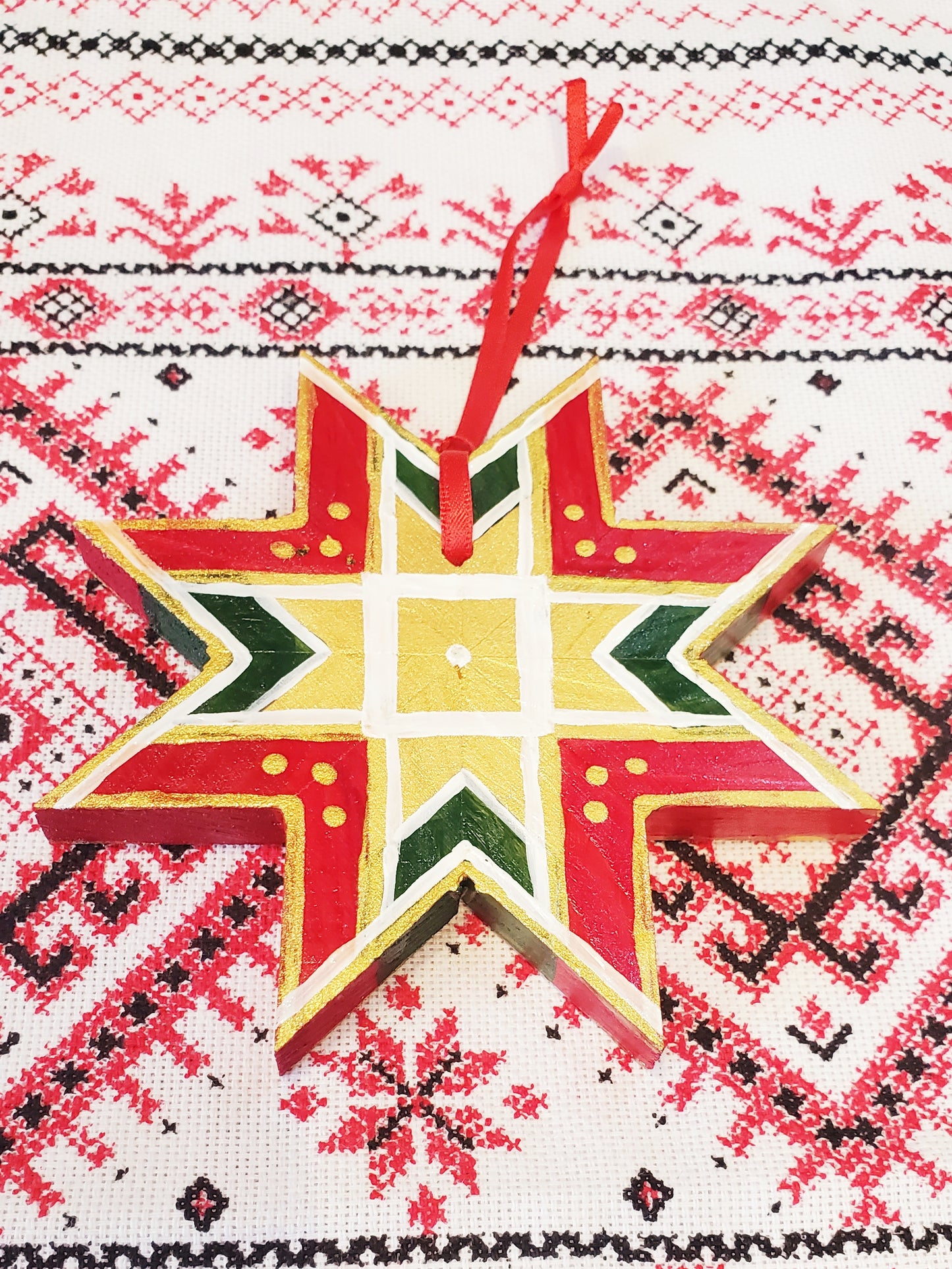 Christmas tree Star Mix (wood)
