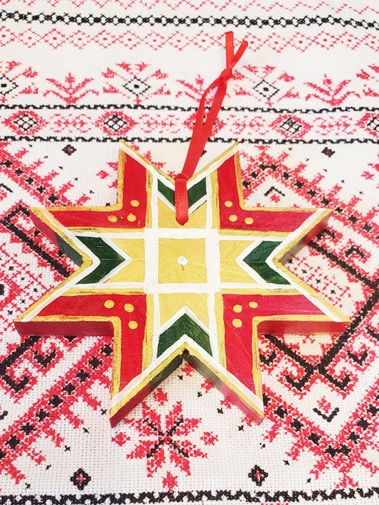 Christmas tree Star Mix (wood)