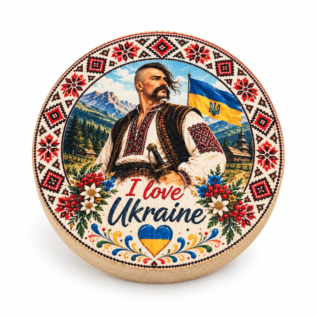 Wooden Magnet UA mix