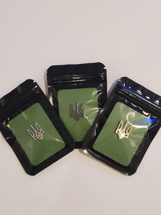 Brooch "UA Trident" T2