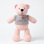 Hand-knitted Bear Toy in sweater