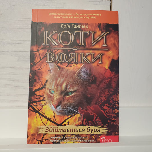 Book Коти-вояки. Книга 4. Здіймається буря/Warrior cats. Book 4. A storm is rising