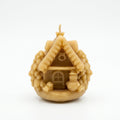 Beeswax Candle Christmas Cottage