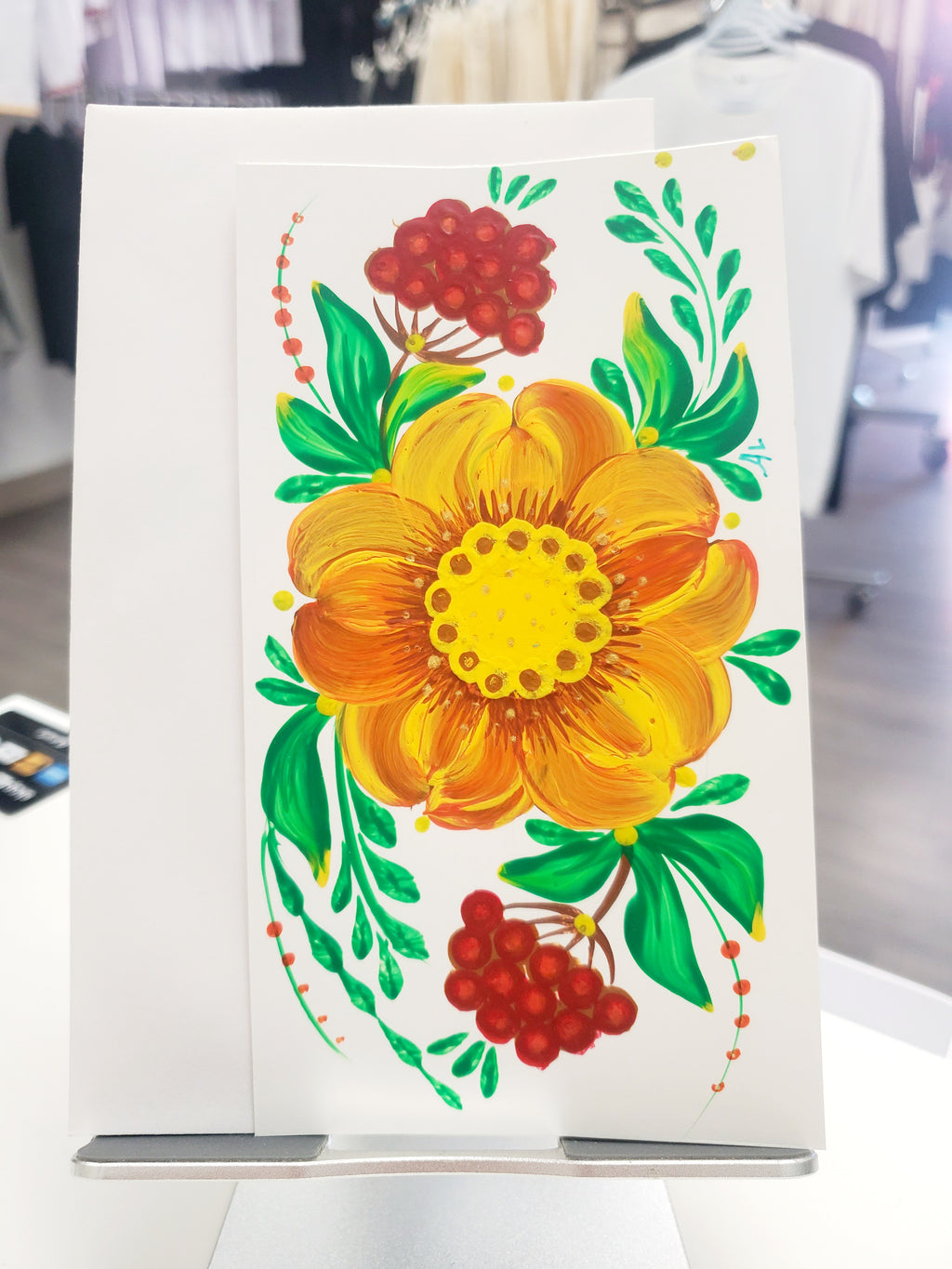 Handmade Greeting Card M T2