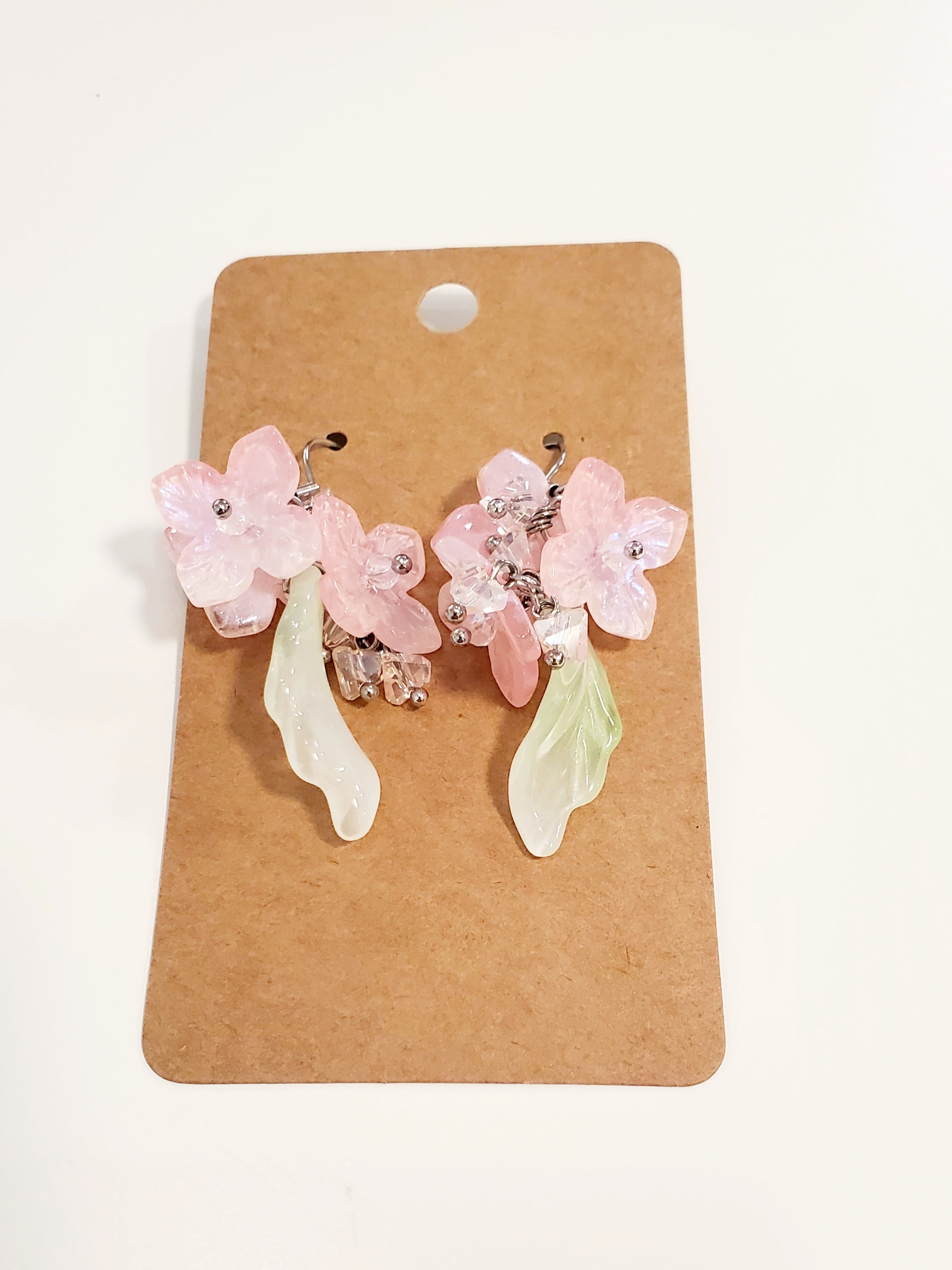 Glass earrings T2