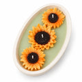 Handmade Candle Sunflowers