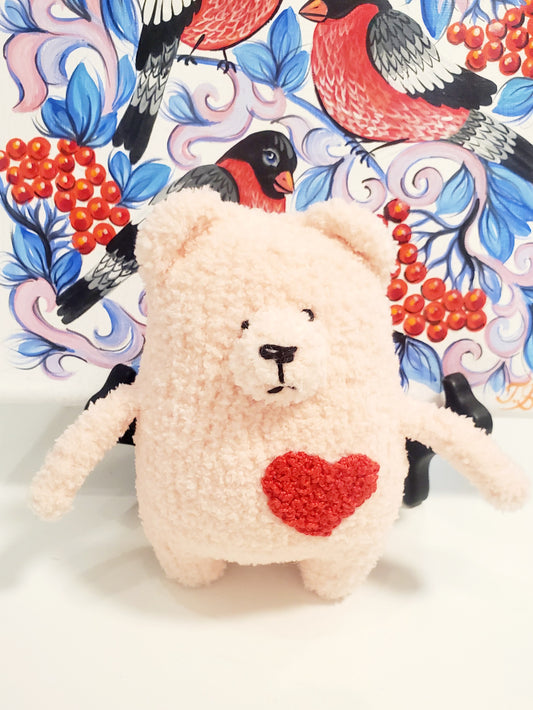 Knitted Bear Toy Small