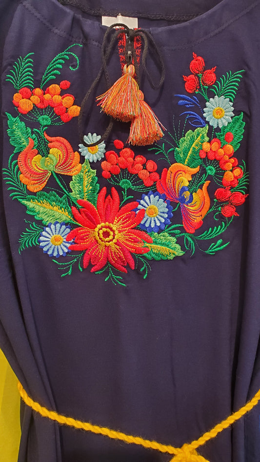 Embroidered blouse "Galychanka" kalyna L, XL