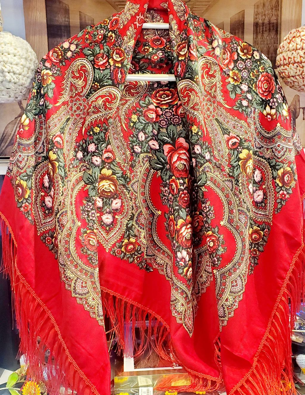 Shawl UA (Wool 80% Viscose 20%)