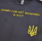 T-shirt embroidered Sorry
