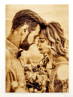 Custom work Wood-Burned Picture A2 (16x23 in/42x58 cm)