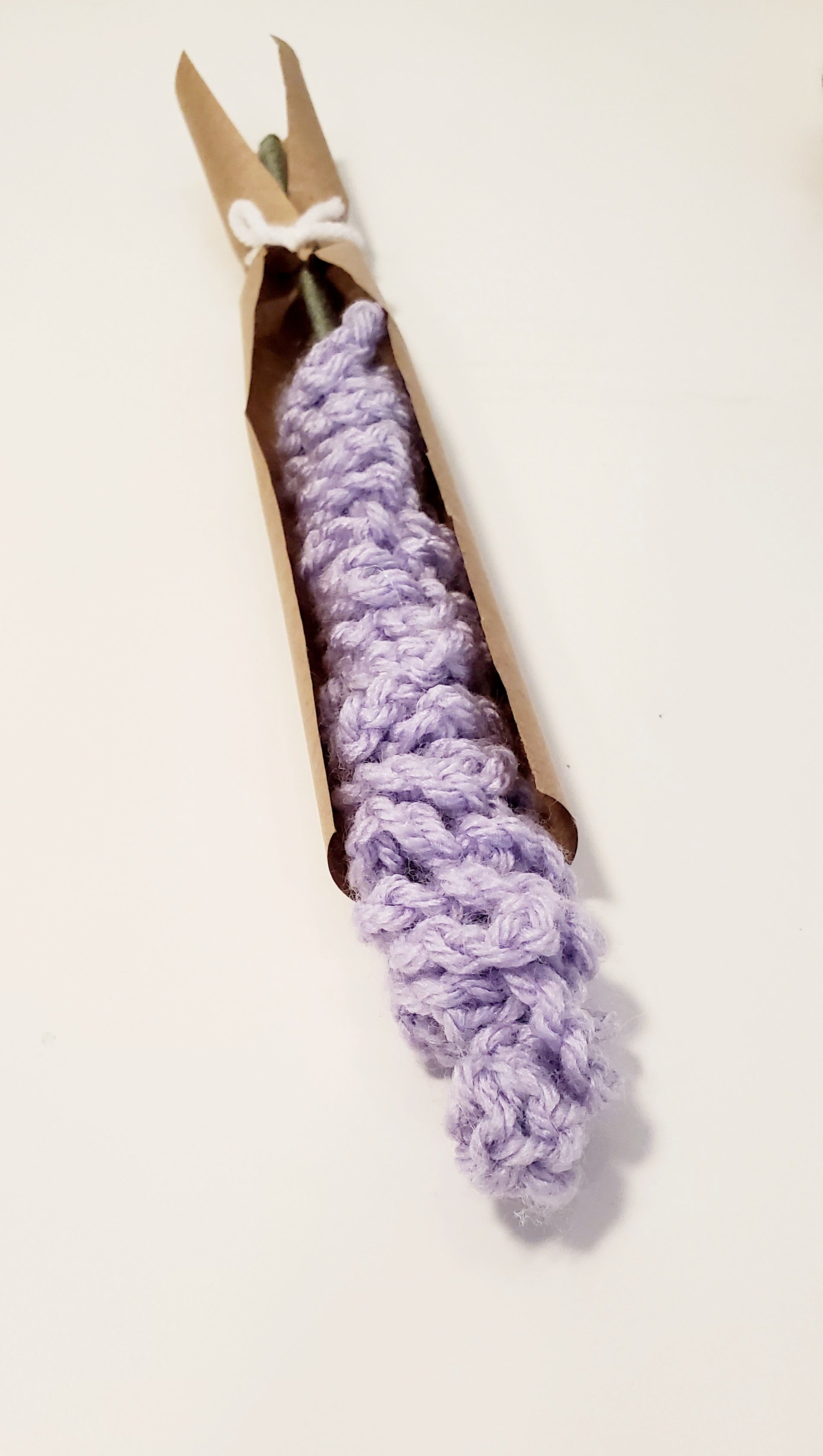 Knitted Rose/Tulip//lavender