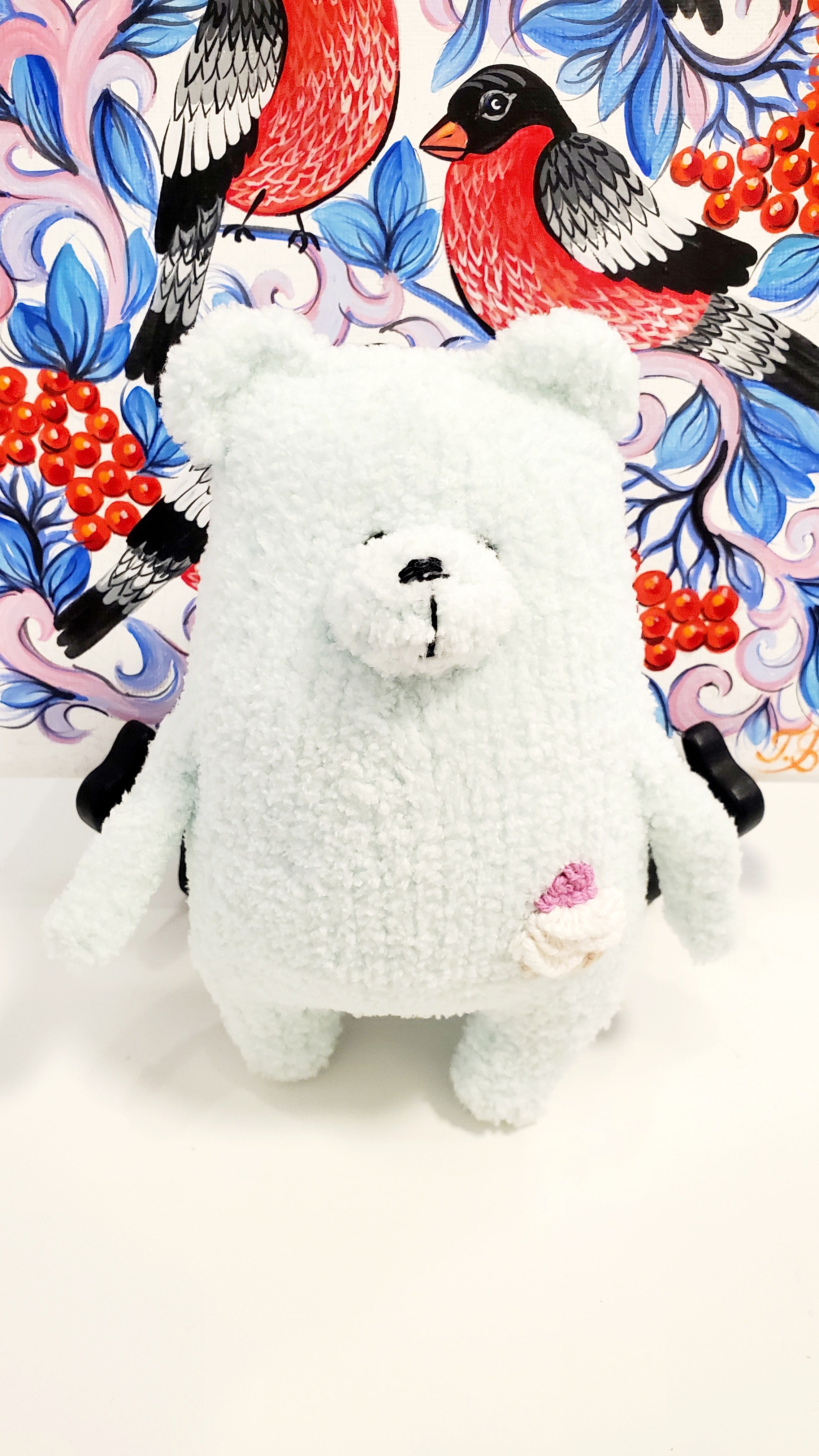 Knitted Bear Toy
