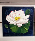 Relief painting Rose/Lotus