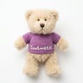 Hand-knitted Bear Toy in sweater