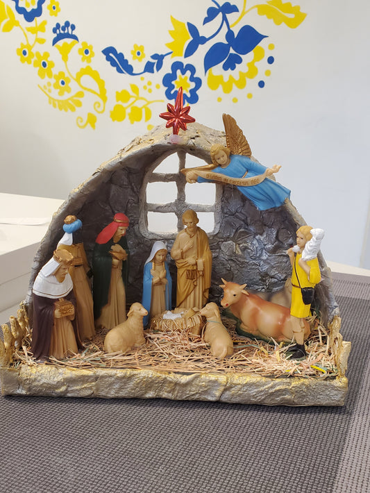 Nativity scene Christmas “ Vertep” Big