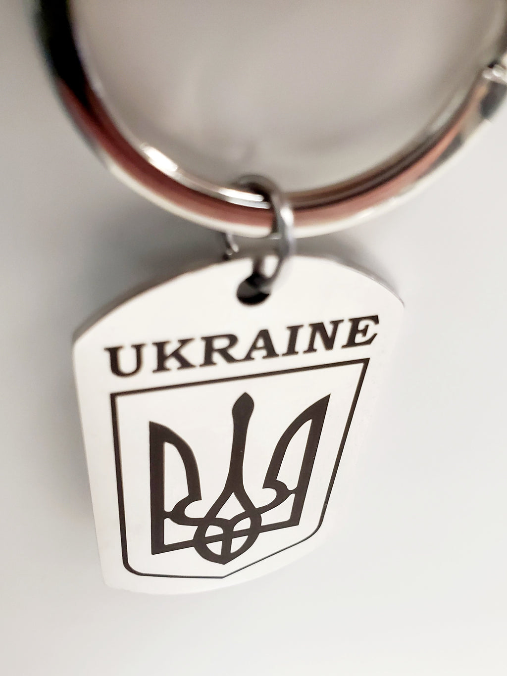 Keychain Ukraine Tryzub