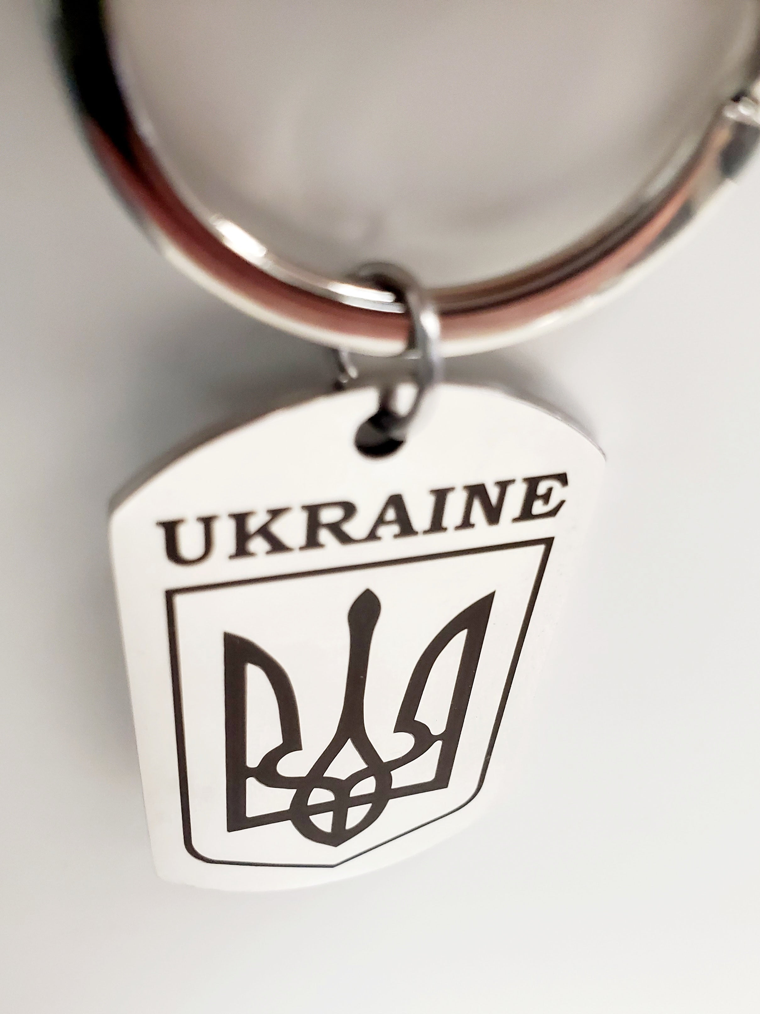 Keychain Ukraine Tryzub
