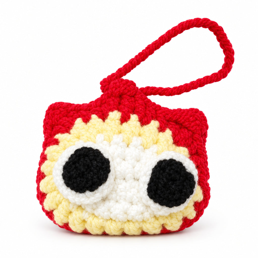 Knitted Keychain Spark/Cookie/Teabag