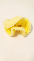Knitted Hair band Yellow