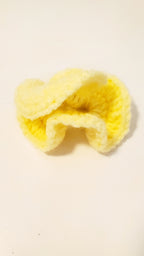 Knitted Hair band Yellow