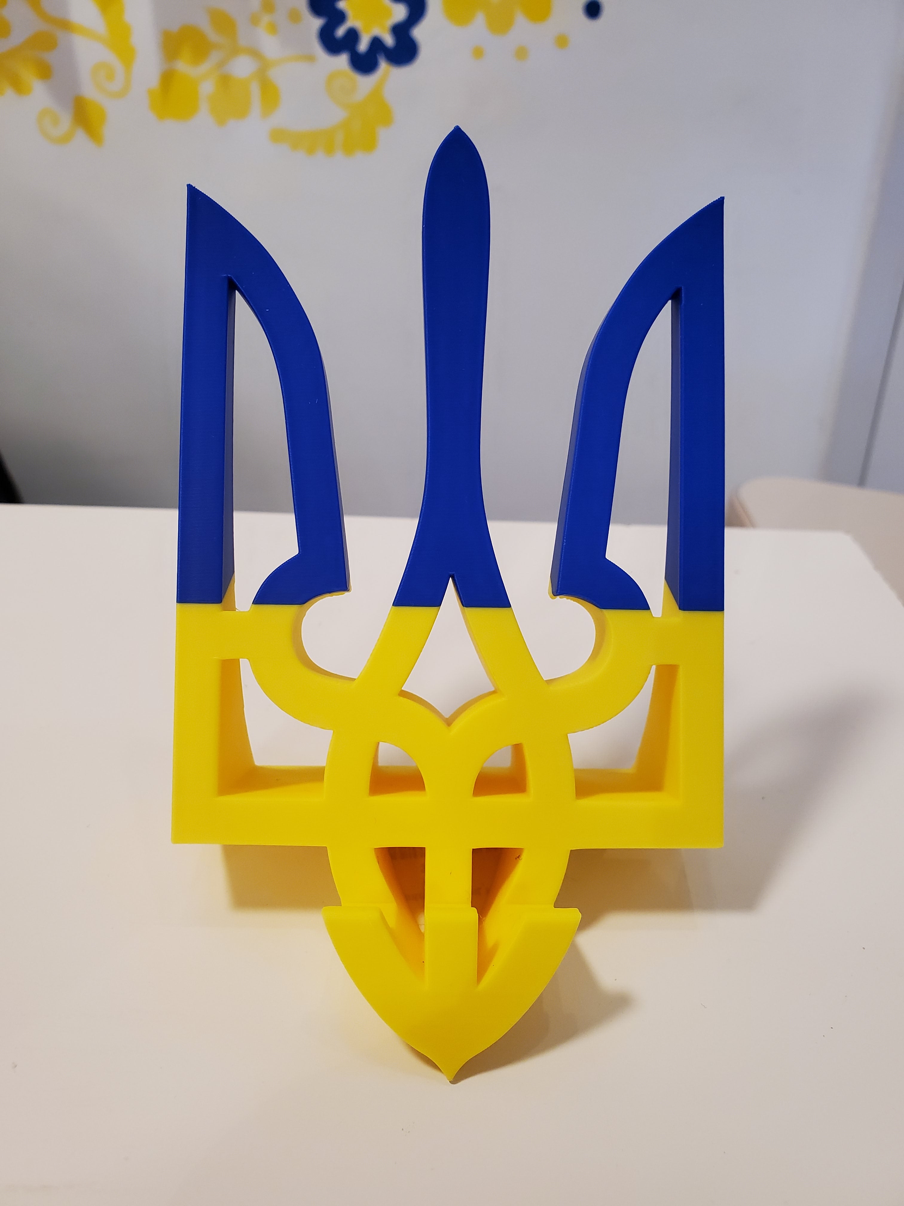3D Printed Trident Phone Holder