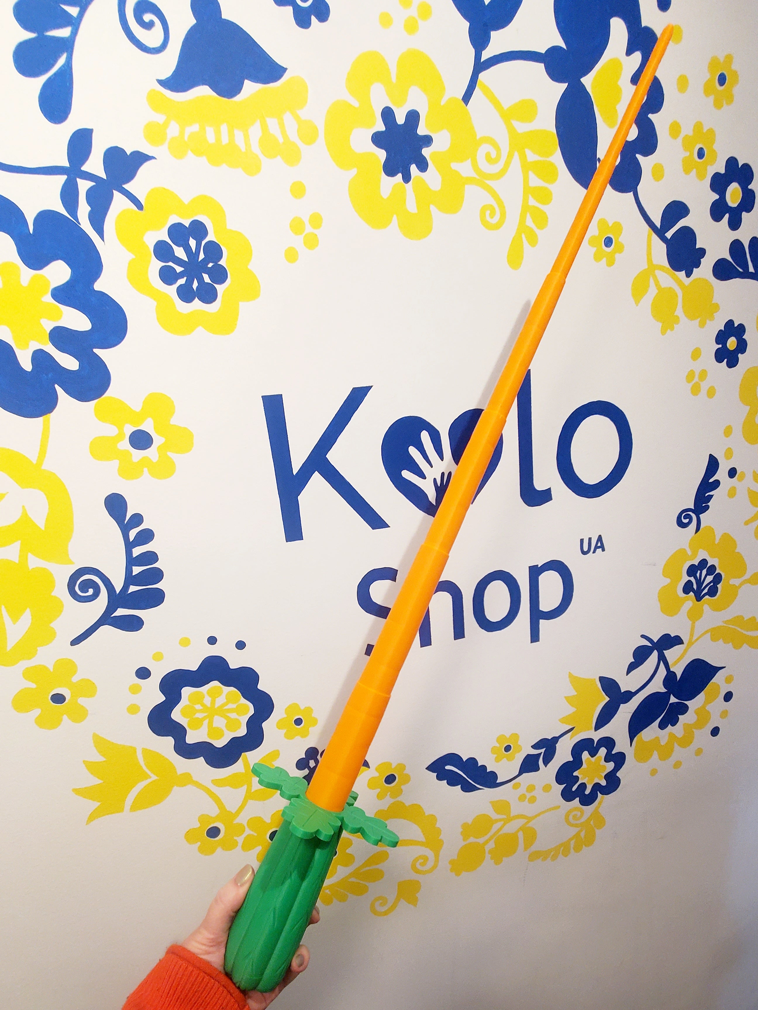 3D Printed Carrot Toy