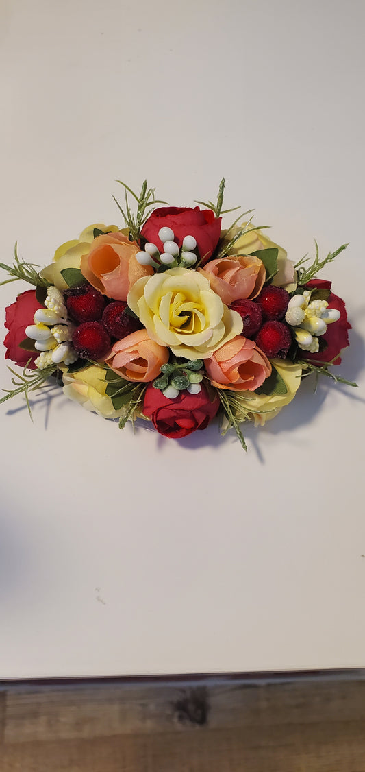Hair clip flowers