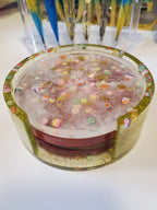 Epoxy resin Coasters set