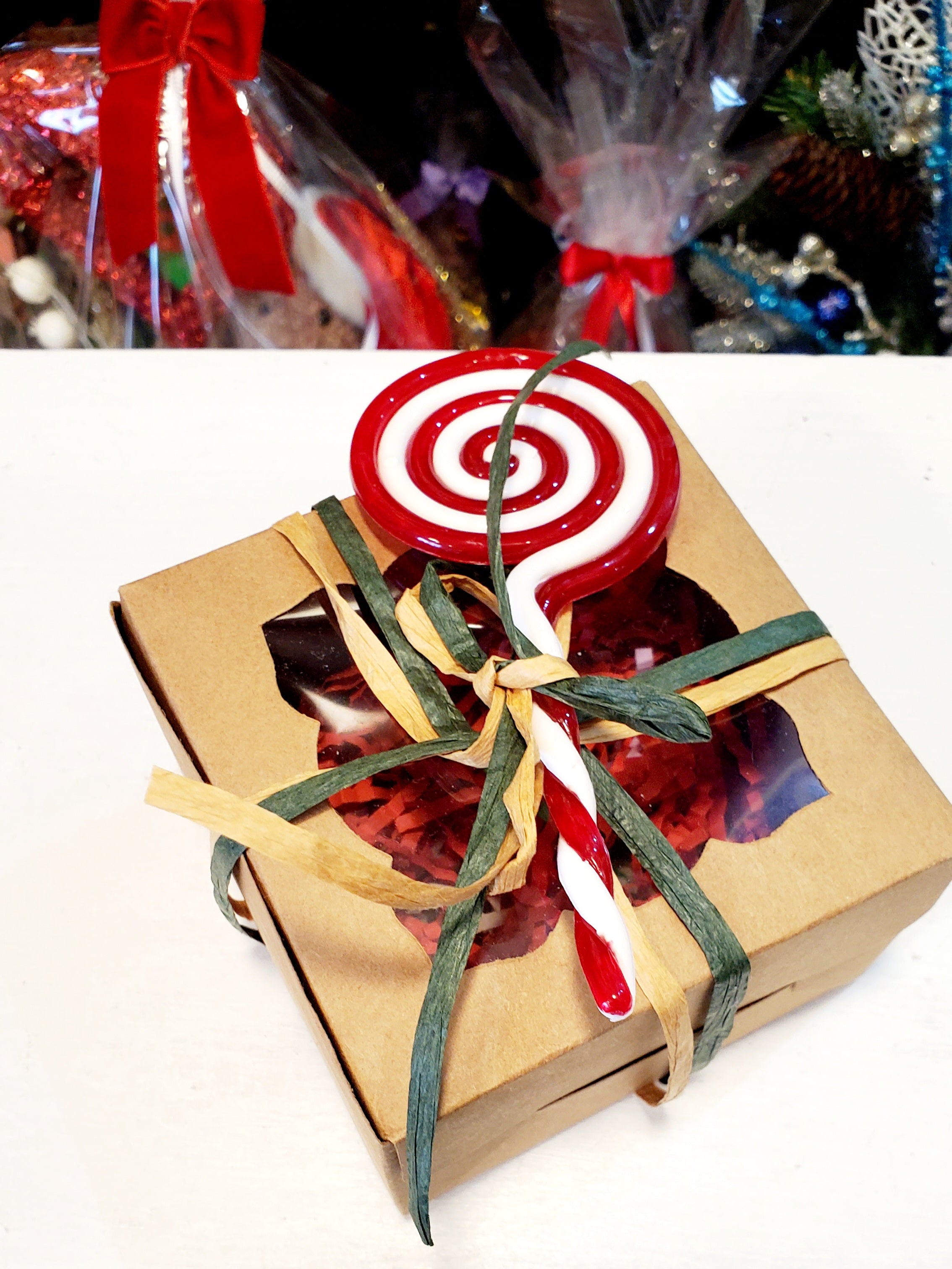 Gift box brown