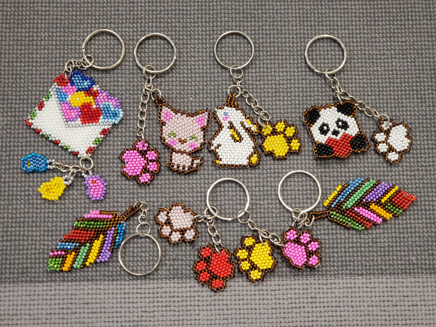 Beaded  Keychain Mix