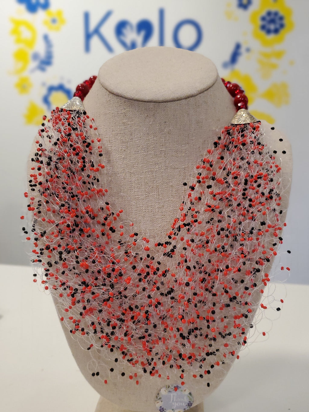 Beaded necklace UA