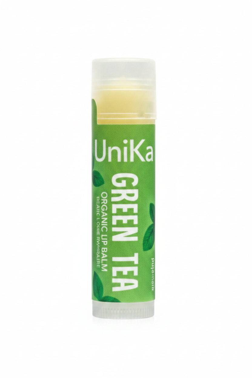 Organic Lip Balm "UniKa" (Pina Colada/Green tea/Coconut/ Espresso/Strawberry)