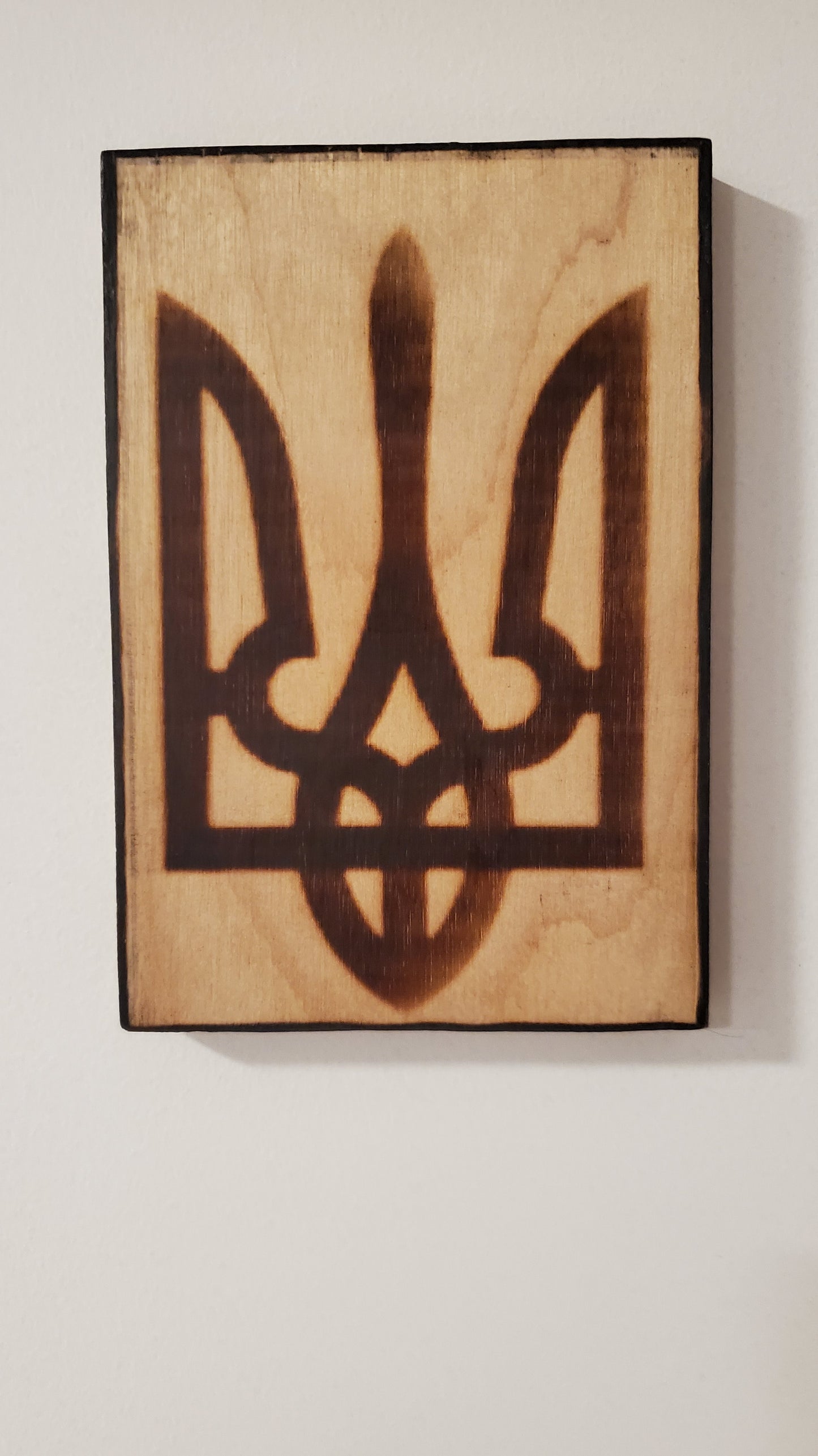 Picture the Art of burn Magnet 14*9.5 cm