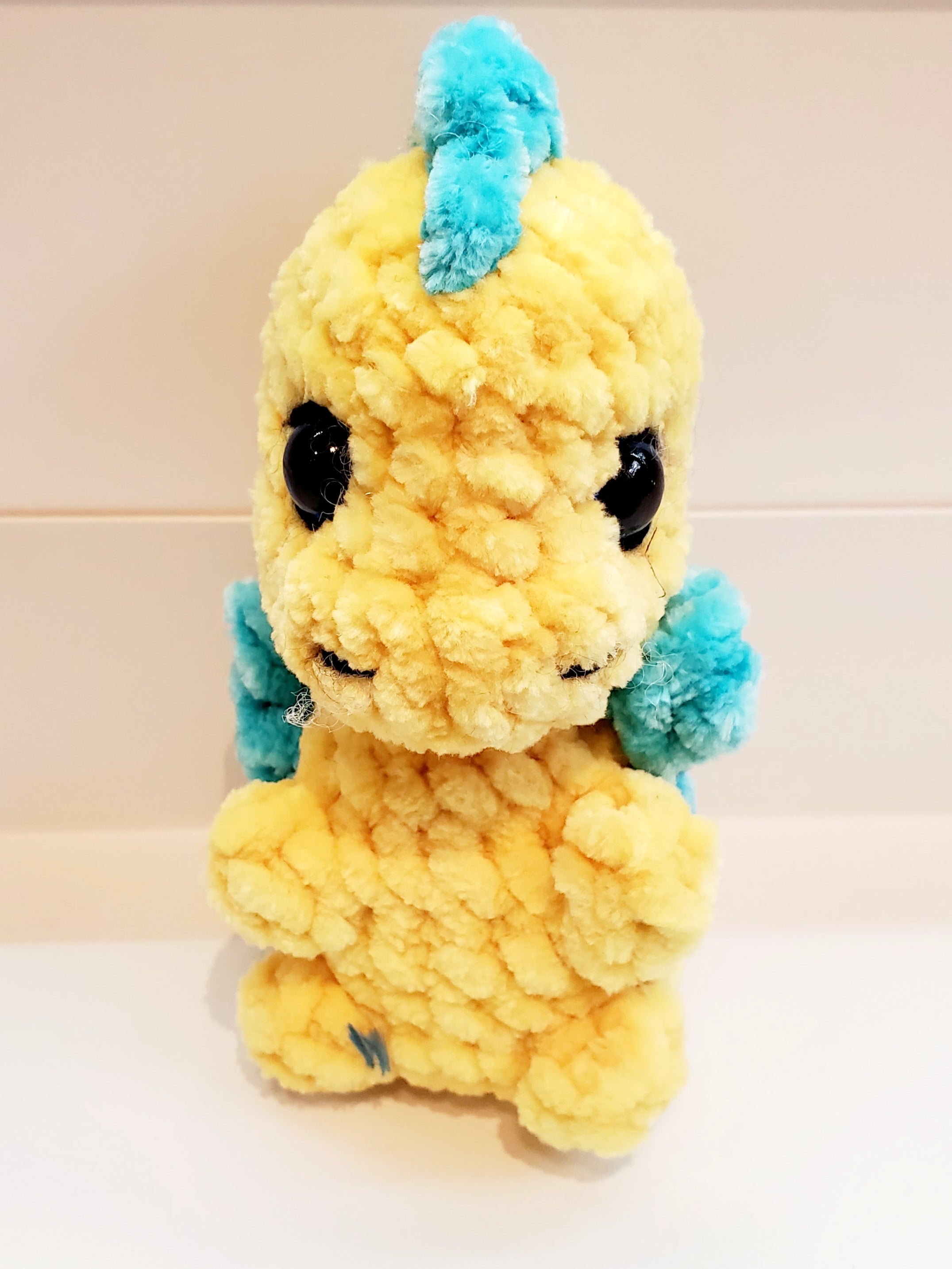 Knitted Dragon Toy