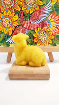 Beeswax Candle "Curly Sheep"