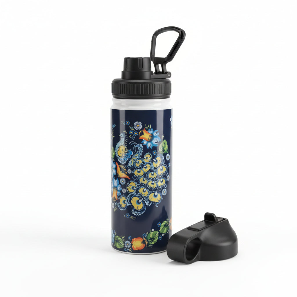 Sport bottle metal with UA ornament T2