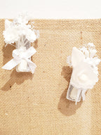 Wax boutonniere