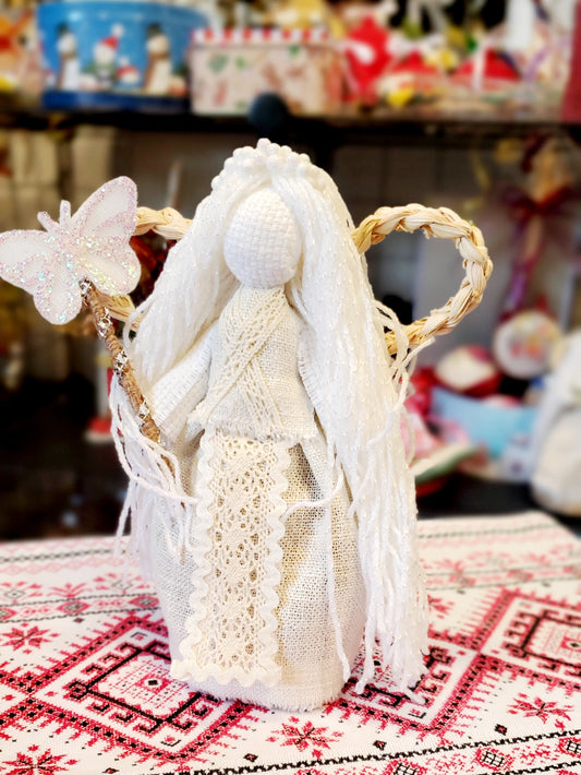 Angel doll white medium