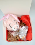 Gift Box Baby Rattle Toy & Pacific Clips