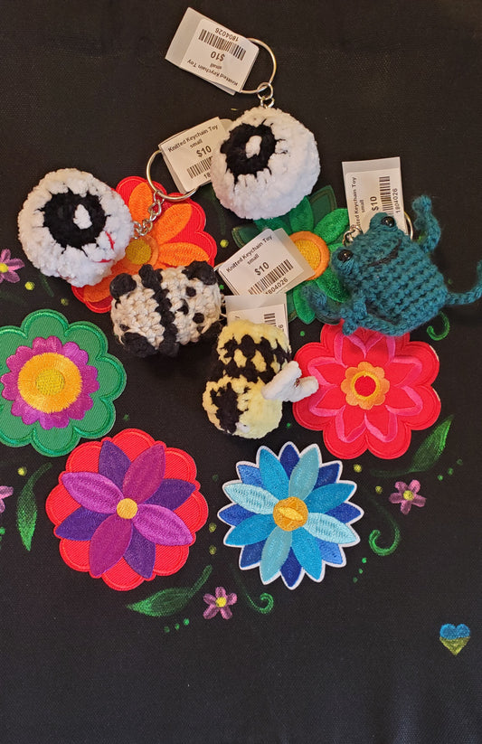 Knitted Keychain Toy small
