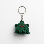 Hand-knitted keychain with magnet Mix