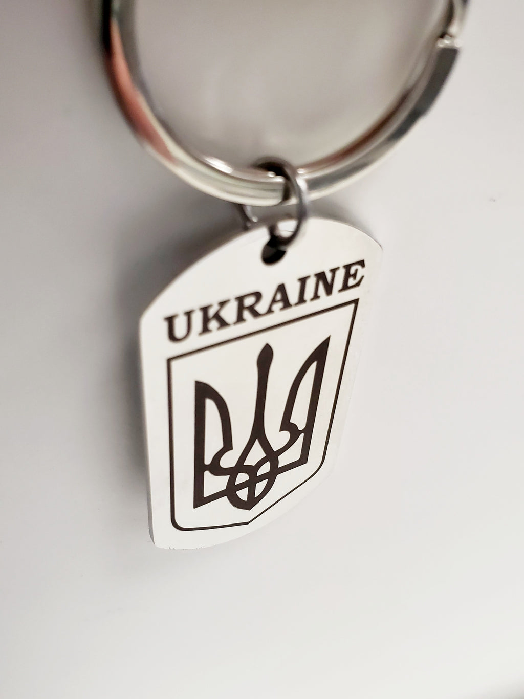 Keychain Ukraine Tryzub