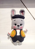 Knitted toy Bunny "Gozul"