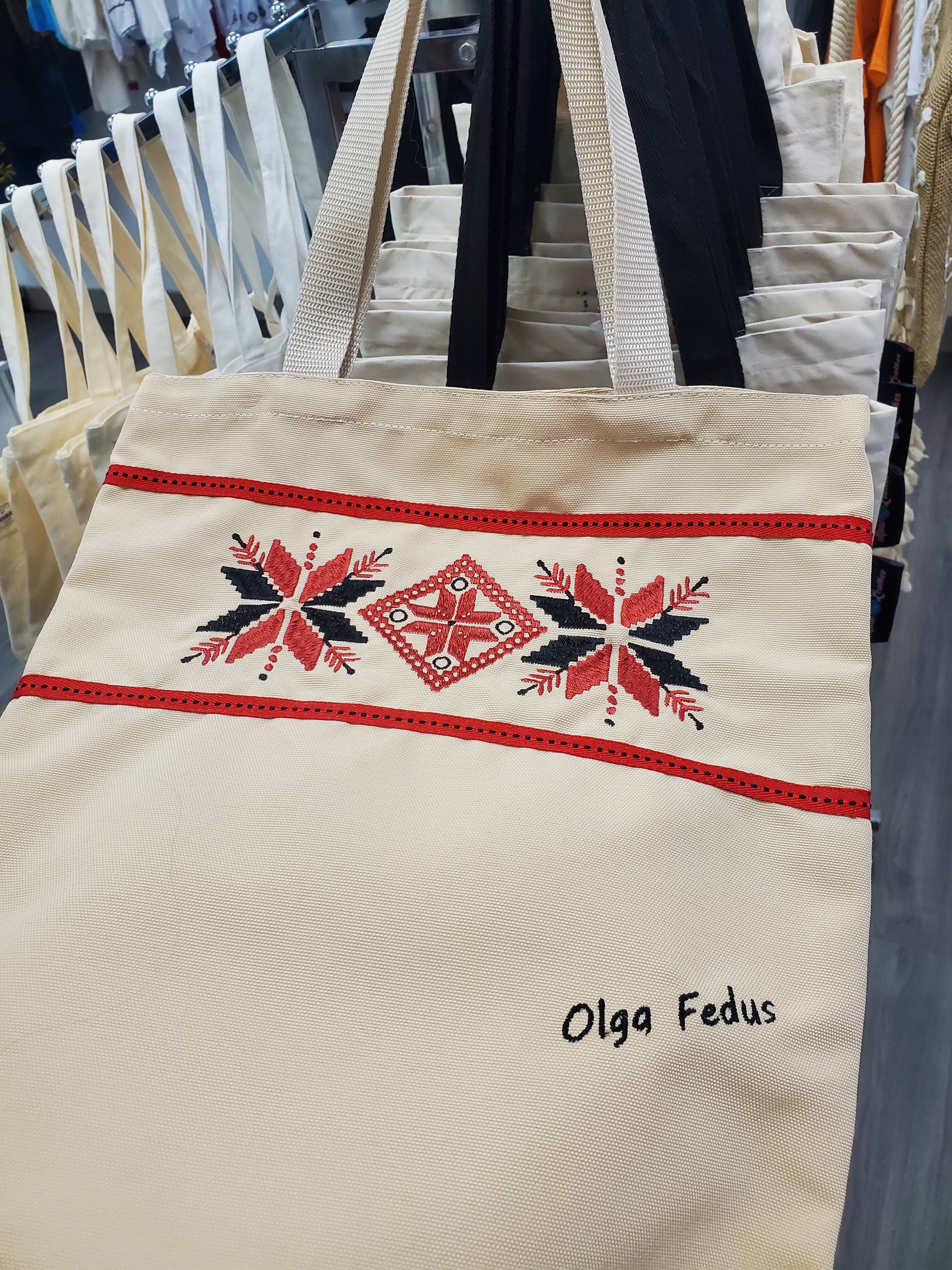 Tote bag embroidered UA Mix