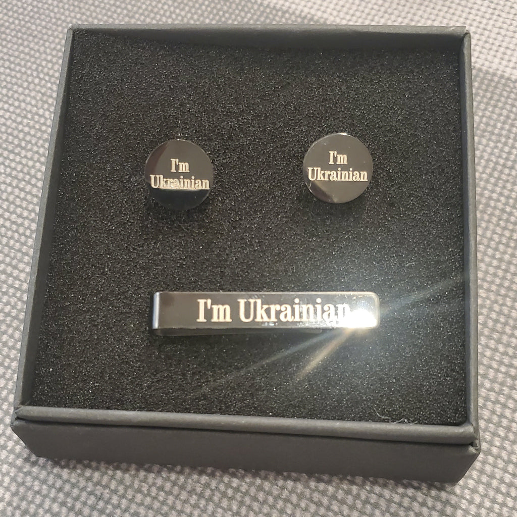 Tie clip holder and Cufflink