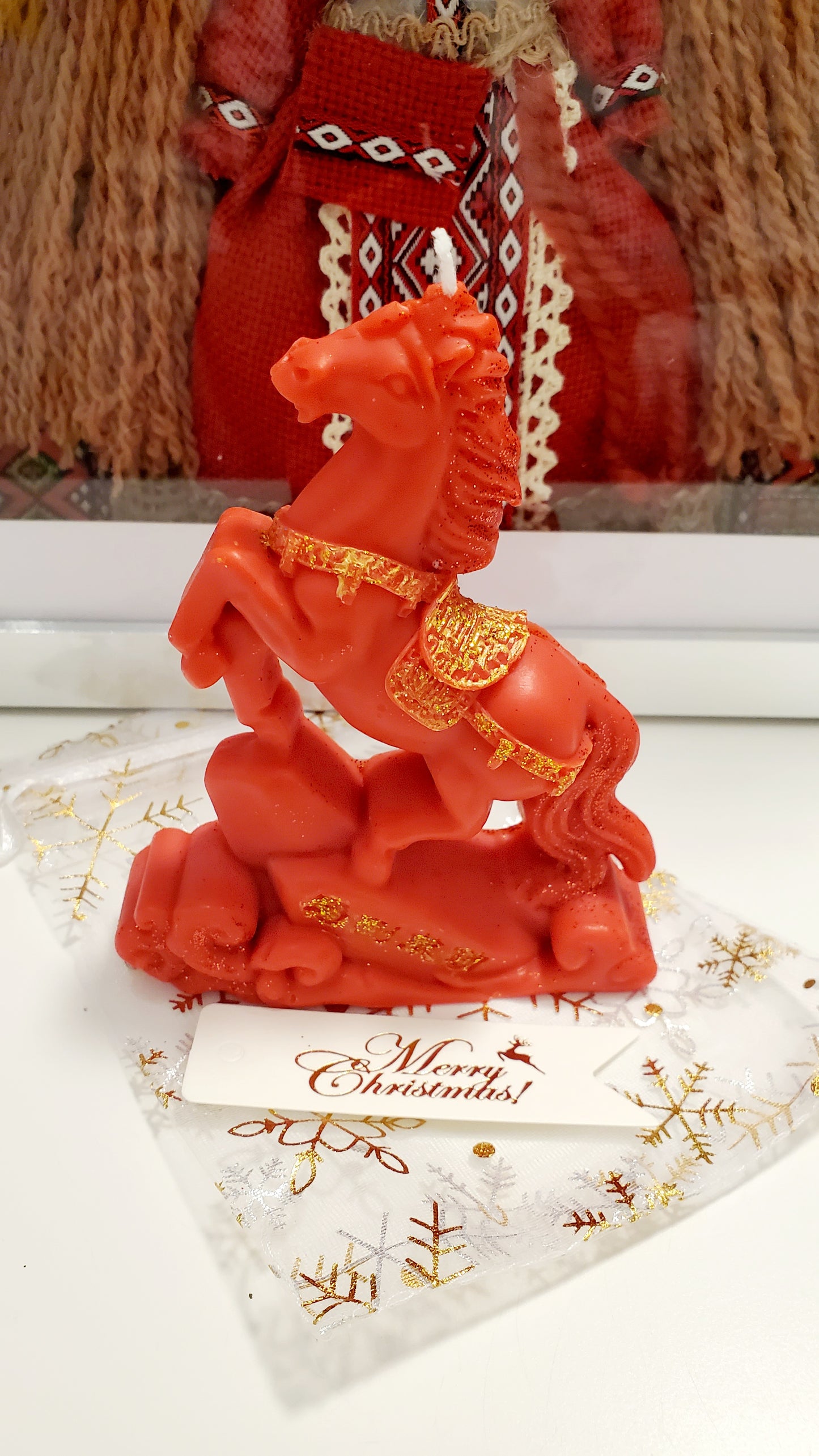 Soy candle Red Horse